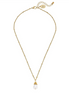 Susan Shaw Dainty Pearl Drop Necklace