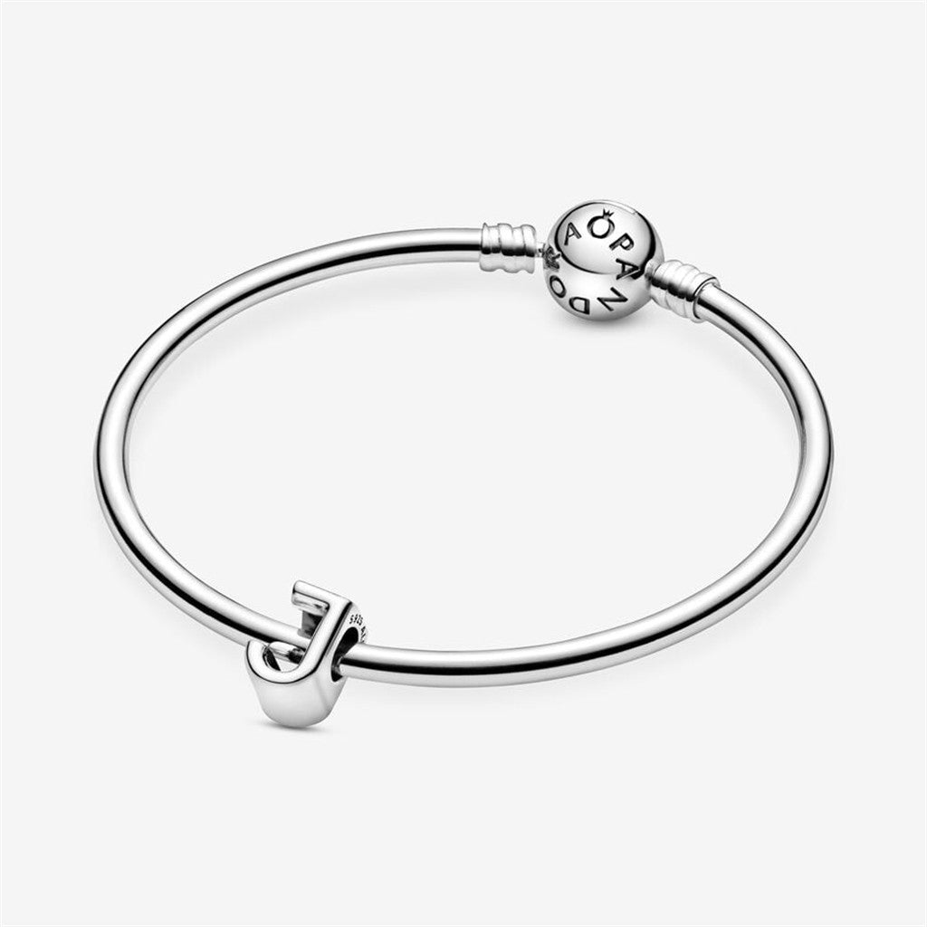 Pandora Moments Letter J Alphabet Charm
