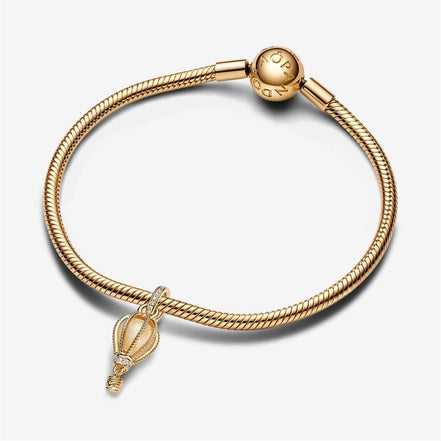 Pandora Moments Sparkling Clear Hot Air Balloon Dangle Charm