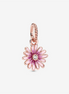 Pandora Moments Pink Daisy Flower Dangle Charm