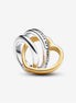 Pandora Moments Two-Tone Stepmom Entwined Hearts Charm