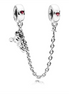 Pandora Disney Climbing Mickey Mouse Safety Chain Charm