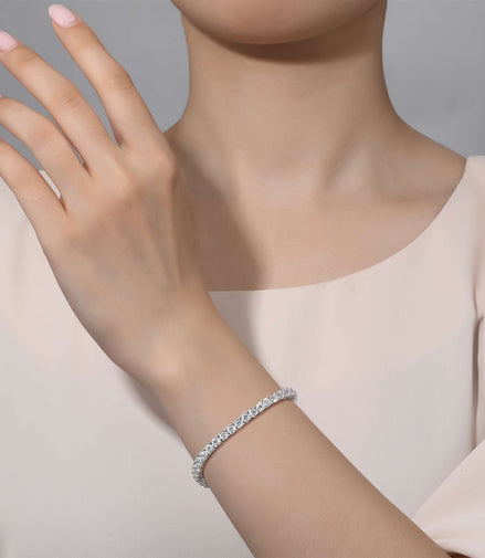 Lafonn 5.50 CTW Simulated Diamond  Classic Tennis Bracelet