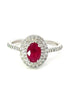 Diamond and Ruby Ring