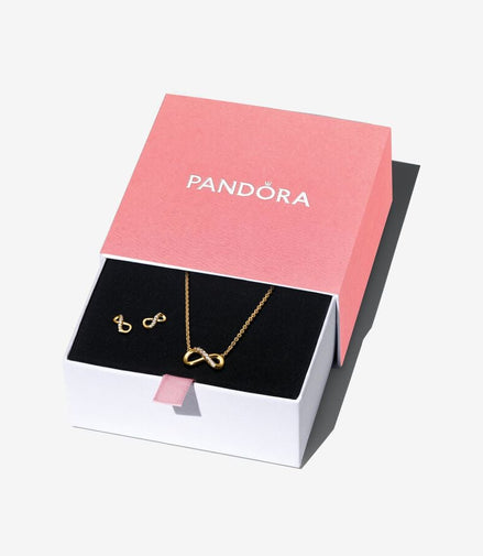 Pandora Moments Sparkling Infinity Jewelry Gift Set