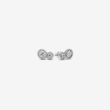 Pandora Timeless Double Halo Jewelry Gift Set