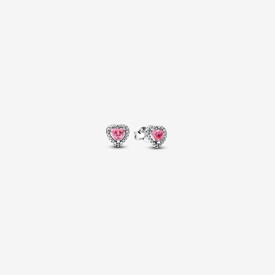 Pandora Timeless Pink Elevated Heart Jewelry Gift Set