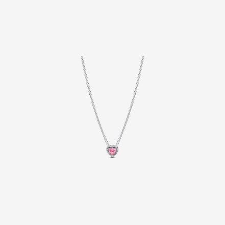 Pandora Timeless Pink Elevated Heart Jewelry Gift Set