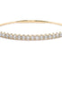 14K Yellow Gold 3 CTW Lab Grown Diamond Flexi Bangle Bracelet