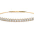 14K Yellow Gold 3 CTW Lab Grown Diamond Flexi Bangle Bracelet