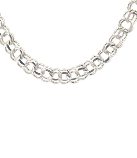 14K White Gold 7-Inch Bracelet