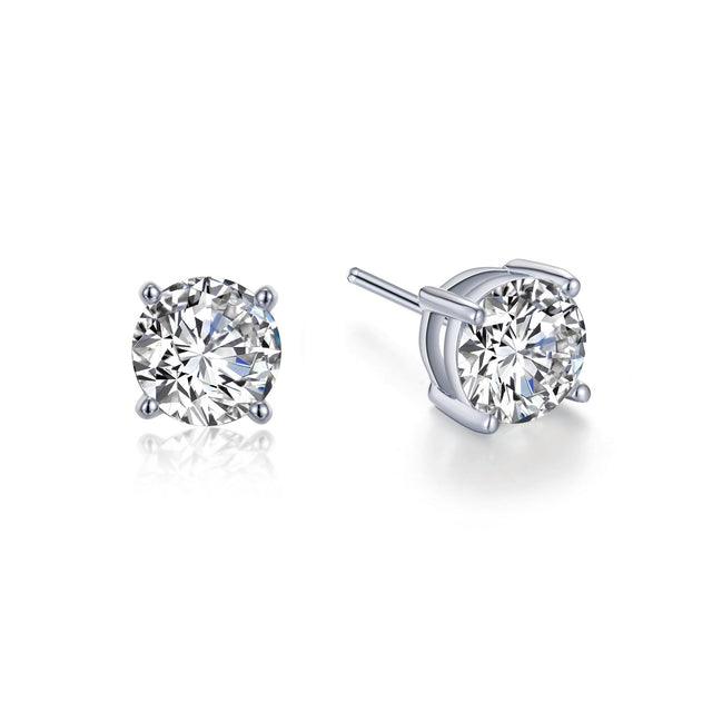 Lafonn 2.50 CTW Simulated Diamond 4 Prong Solitaire Stud Earrings