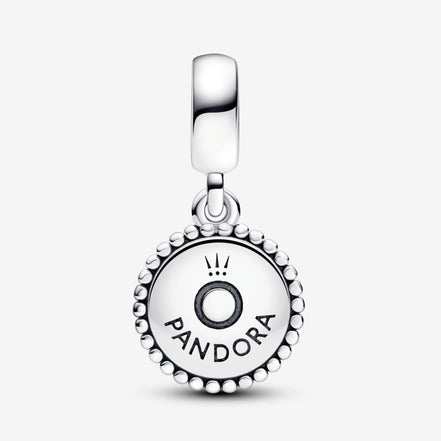 Pandora Moments Silver Star of David Dangle Charm