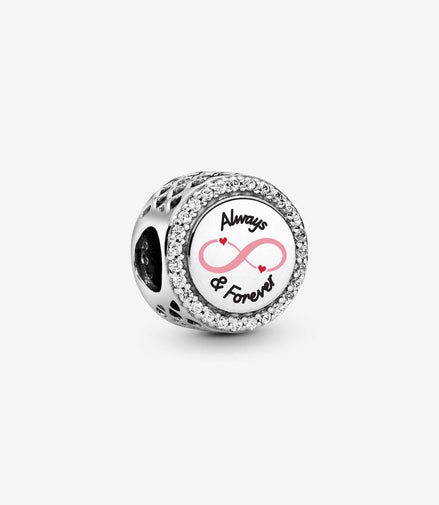 Always & Forever Engravable Infinity Charm