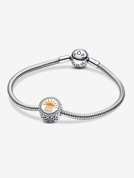 "Good Vibes" Engravable Charm