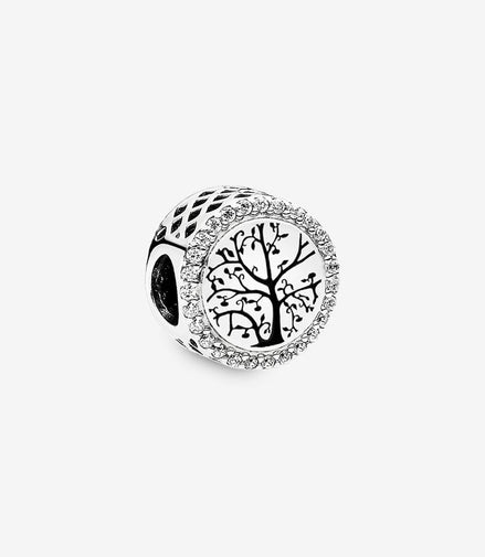 Pandora Moments Silver Sparkling Grandma Charm