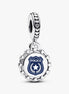 Pandora Moments Silver Engravable Police Badge Dangle Charm