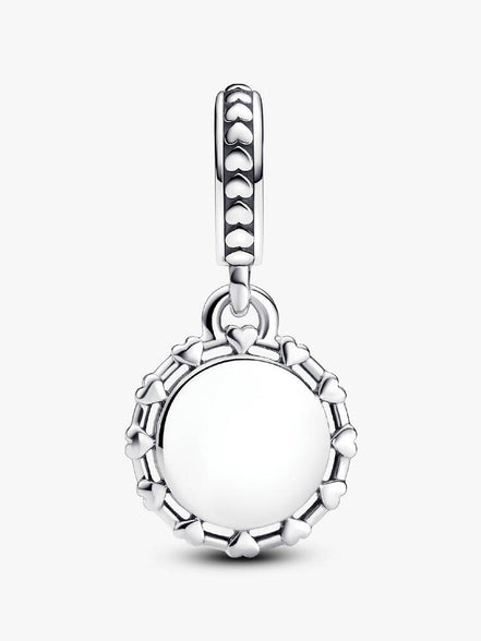 Pandora Moments Silver Engravable Police Badge Dangle Charm