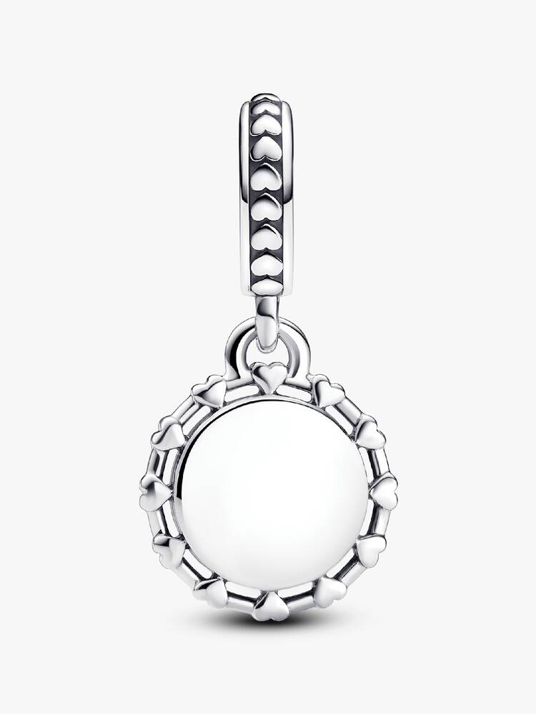 Pandora Moments Silver Engravable Police Badge Dangle Charm
