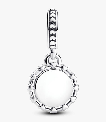 Pandora Moments Silver Engravable Police Badge Dangle Charm
