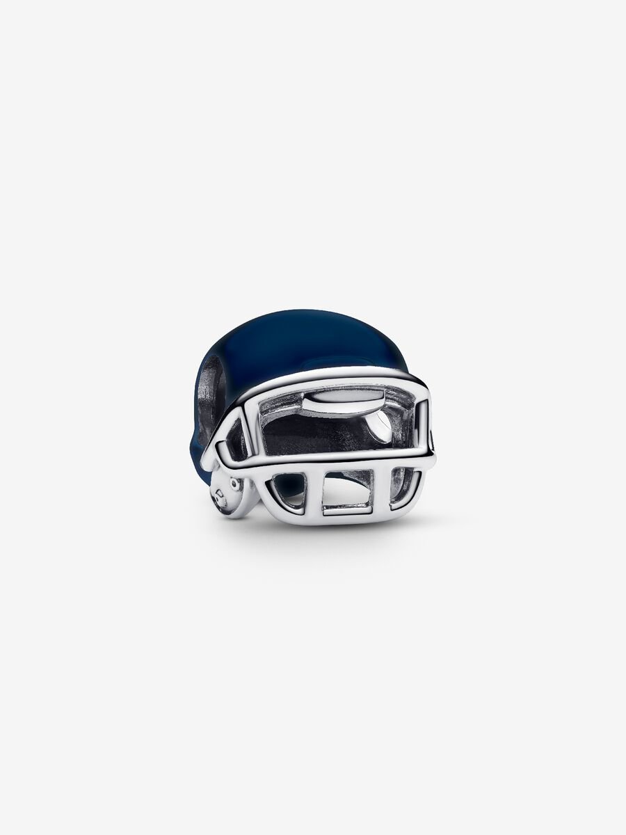 Navy Football Helmet Engravable Charm