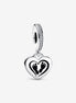 Baby Feet Engravable Dangle Charm
