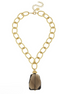 Susan Shaw Elizabeth Genuine Quartz Necklace