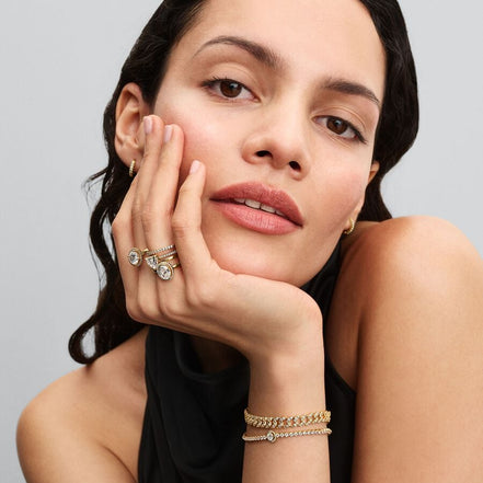 Pandora Timeless Oval Sparkling Halo Ring Size 7.5