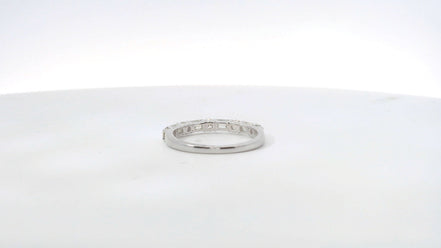 14K White Gold And 1.01 CTW Diamond Fashion Ring
