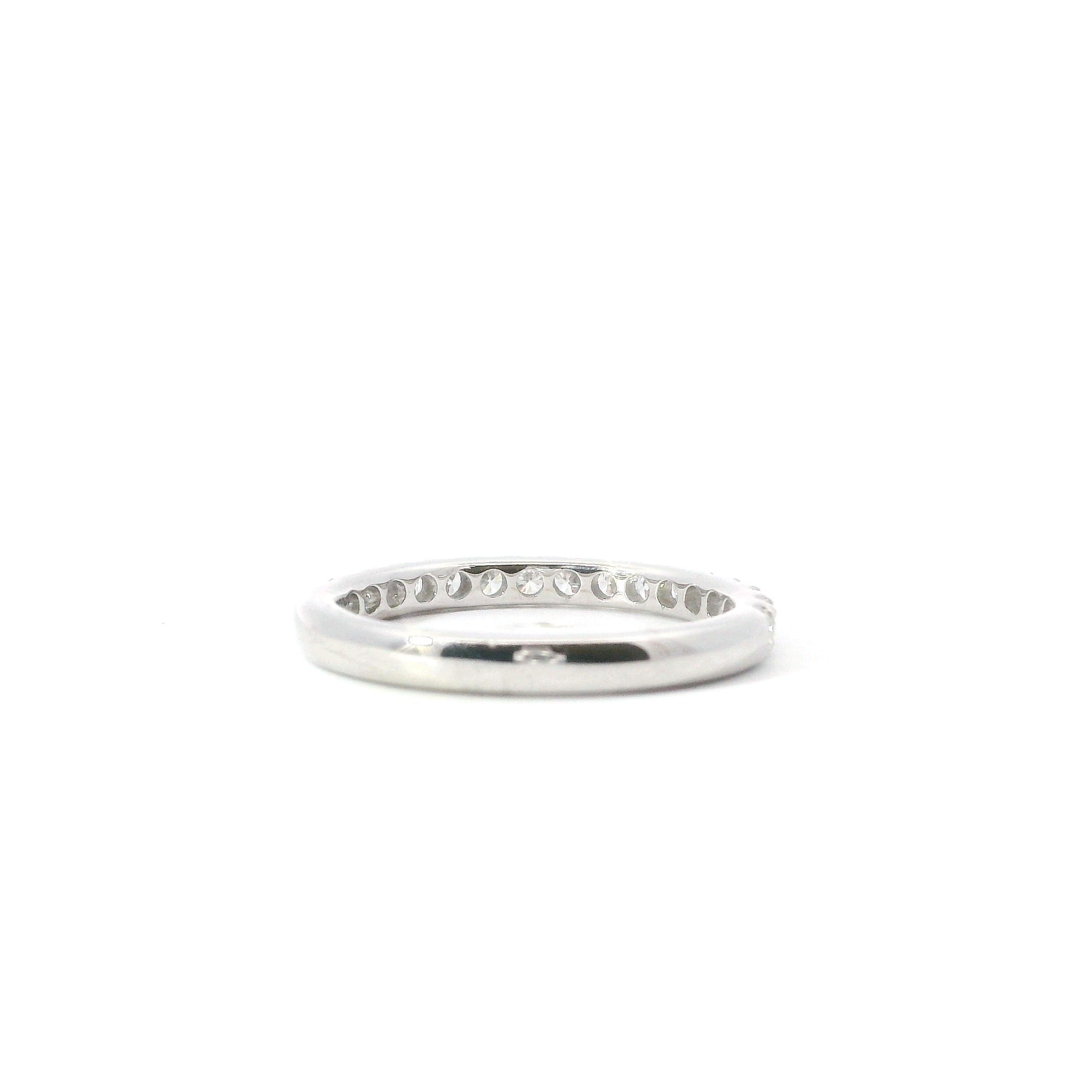 Platinum 0.47 CTW  Diamond Wedding Band