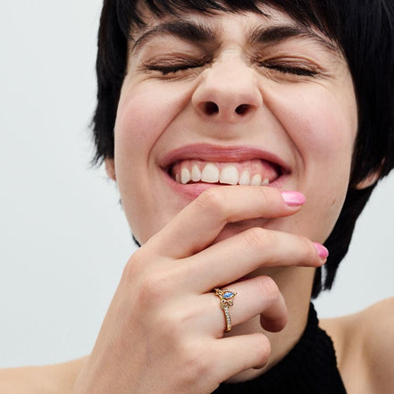 Pandora Disney Cinderella's Carriage Gold Plated Ring Size 7