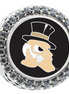 Pandora Wake Forest Demon Deacon Button Charm