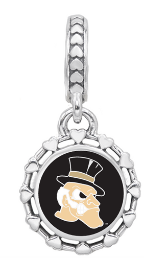 Pandora Wake Forest Demon Deacon Dangle Charm