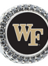 Pandora Wake Forest Logo Button Charm