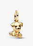 14K Gold Plated Labraodor Dog Dangle Charm
