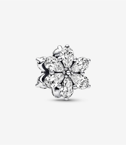 Pandora Timeless Sparkling Herbarium Cluster Charm
