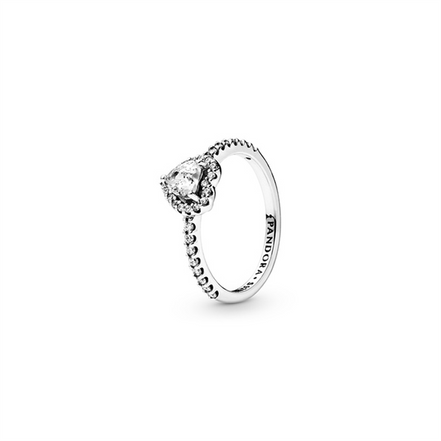 Pandora Elevated Heart Ring Size 54