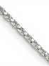 Sterling Silber 18"Box Chai 1.25mm