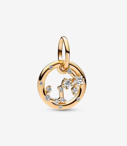 Pandora Moments Cancer Zodiac Dangle Charm