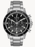 Bulova Men's Marine Star Black Dial Chronograph Watch
