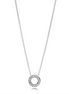 Pandora Timeless Logo Pavé Circle Collier Necklace 45 cm