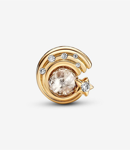 Pandora Moments Sparkling Shooting Star Charm