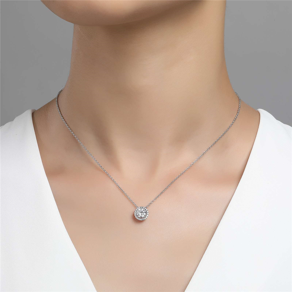 Lafonn 1.05 CTW Simulated Diamond April Birthstone Necklace