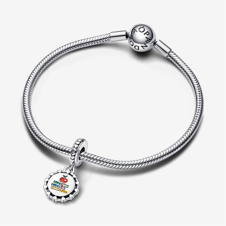 Pandora Moments School Teacher Engravable Dangle Charm