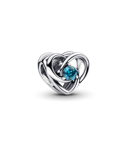 Pandora Moments Heart of Eternity Blue Charm