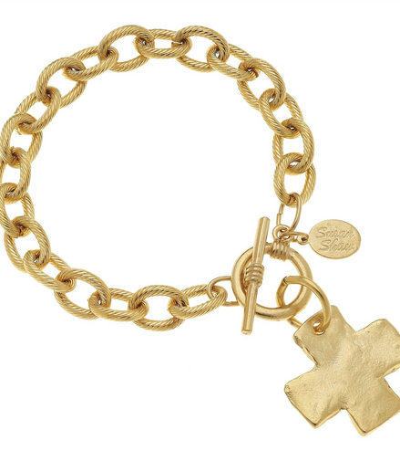 Susan Shaw Cross Toggle Bracelet