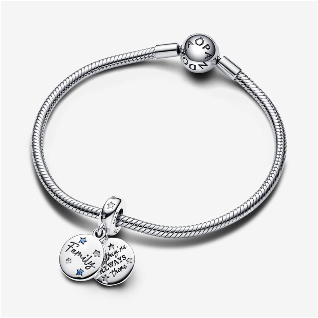 Pandora Moments Family Love Double Dangle Charm