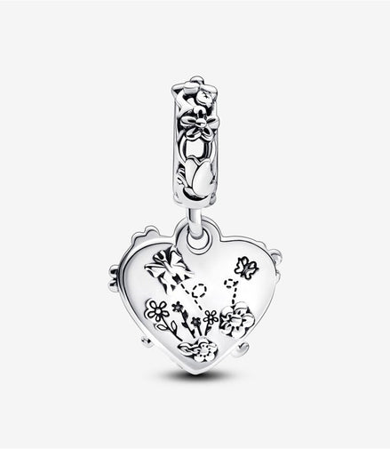 Pandora Disney Winnie the Pooh & Piglet Double Dangle Charm
