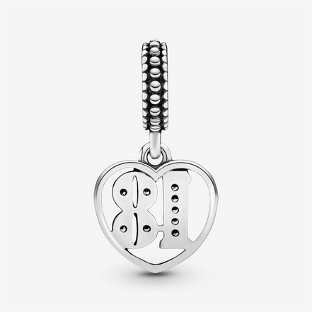 Pandora Moments 18th Celebration Dangle Charm