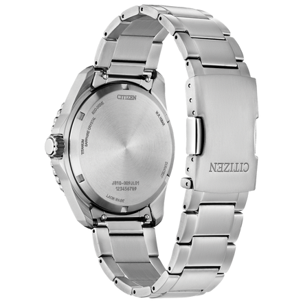 Citizen Eco-Drive Brycen Orange Dial Super Titanium Watch